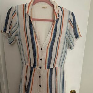 Vici Collection - Striped Romper